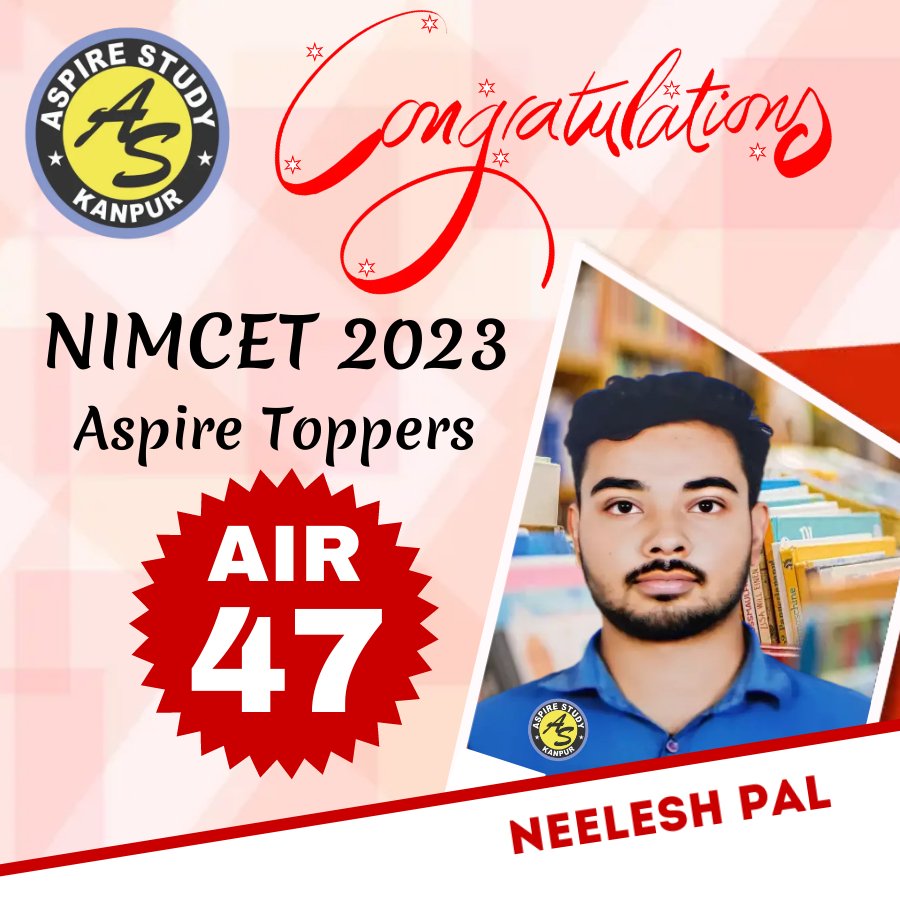 NIMCET Topper AIR 47 2023